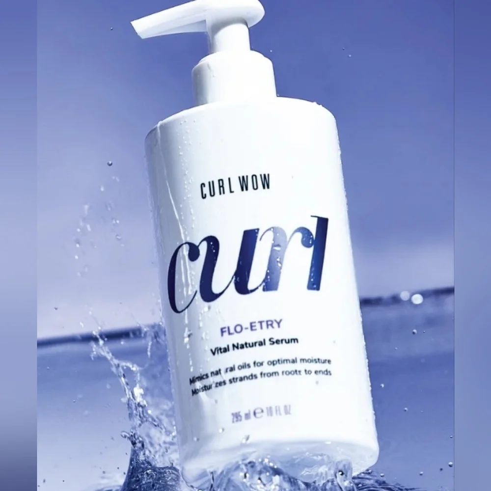 Curl Wow Flo-Etry Vital Natural Curly Hair Serum 10 oz.